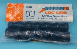 Loc-line 1/2" Schlauchsegmentpaket 2 Stück 5,5" lang Teilenr. 51801 - Bild 1 von 7