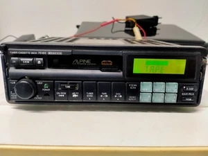 Alpine 7618E OLD SCHOOL CAR TUNER/CASSETTE DECK - Picture 1 of 14