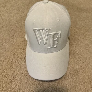 Wake Forest RARE Demon Deacons Hat Snapback WHITE LOGO TOW WFU NWOT - Picture 1 of 6