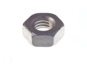 New 10 X Hex Hexagonal Full Nuts M16 16mm BZP Bright Zinc Plated Steel  - Onesto - Picture 1 of 1
