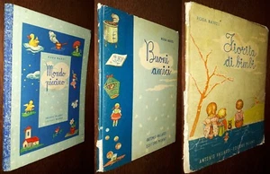 Lotto 3 voll. Rosa Banzi, Fiorita di bimbi, Buoni amici, Mondo piccino, Vallardi - Foto 1 di 7
