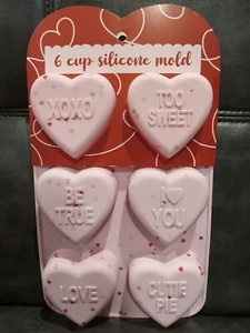 6 CUP SILICONE MOLD PERFECT FOR CAKES & CHOCOLATES - Picture 1 of 1