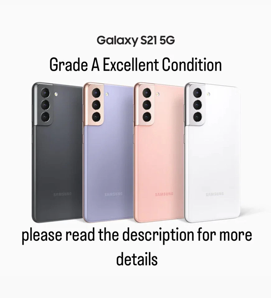 Samsung Galaxy S21 5G SM-G991B/DS - 128GB - (All Colors Unlocked) - GRADE A++++ - Image 1 of 1
