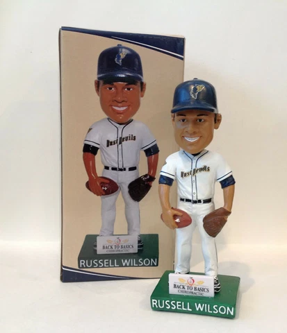 ONLY 500 MADE ~ Russell Wilson 2019 Dust Devils Bobblehead SGA Denver Broncos Cover