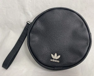 Bolso Adidas Negro 6,5" Cinturón Redondo Negro Cuero Sintético - Imagen 1 de 5