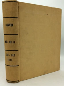 THE CAMERA - Vol 58-59, Jan to Dec 1940 - vintage illustrated photography - Imagen 1 de 5