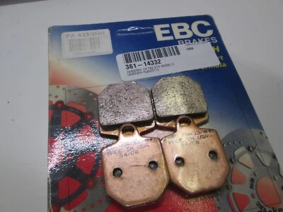 Pastillas de freno orgánicas EBC - HUSABERG FS570 2011 / HUSQVARNA SMR450 2007-08 Foto 1 de 3