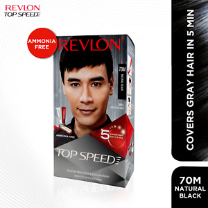 Revlon Top Speed Hair Color Man- Natural Black + Free Foot Brush Worth 150Rs/- -