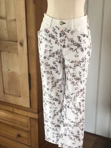 RAG & BONE Ellie Floral High Waist Straight Jeans Size 26/8 RRP $340 As New USA - Picture 1 of 13