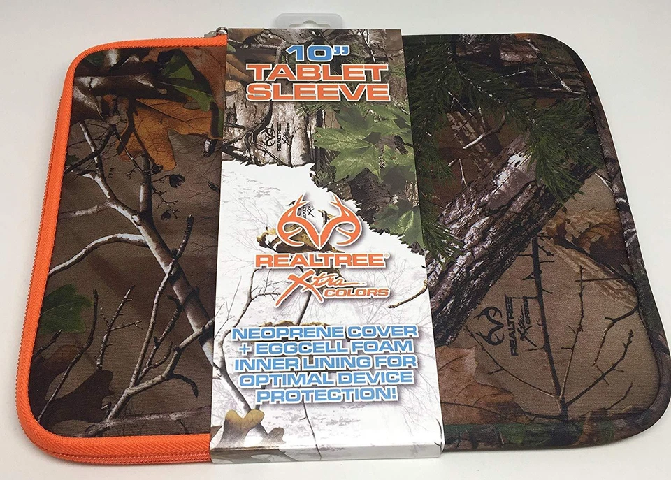 Realtree Xtra Colors 10” Tablet iPad Sleeve Cover - Brand New! - Image 1 of 4