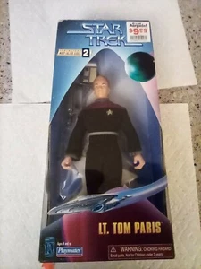 Star Trek: Voyager - LT Tom Paris - 9" Playmates Warp Factor Serie 2 - Nuevo - Imagen 1 de 6