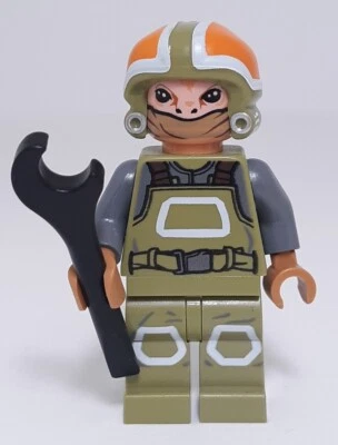 Lego Star Wars Resistencia Ground Crew Minifigura sw0660 Con Llave Foto 1 de 2