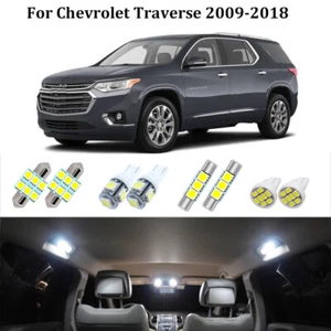 17 x White Interior LED Lights Kit Package For 2009-2018 Chevy Traverse +TOOL - Picture 1 of 6