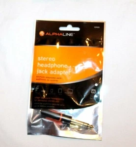 Adaptador conector para auriculares estéreo Alphaline #10905 - Imagen 1 de 1