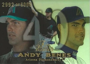 1999 Fleer Flair Showcase Andy Benes #/6000 Arizona Diamondbacks - Picture 1 of 2
