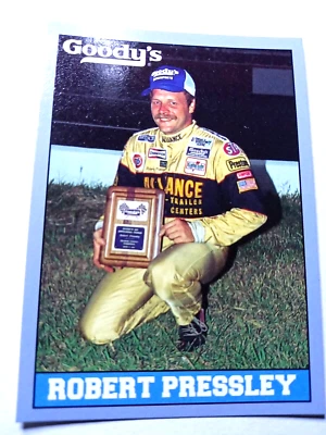 * 1992 Traks NASCAR Goody's Invitational Series #3 Robert Pressley - Image 1 of 4