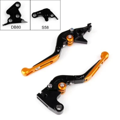 Adjustable Folding Extendable Brake Clutch Levers Fit Aprilia TUONO V4R 11-14 H Foto 1 de 3