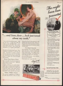 1926 COLGATE DENTALHYGIENE ZAHNARZT GESUNDHEIT NERVEN KINDER ZAHNPASTA 22194 - Bild 1 von 1