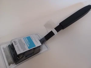 Grill Brush Black Stainless -Steel Bristles and Scrapper with Extra Brush Head - Picture 1 of 13