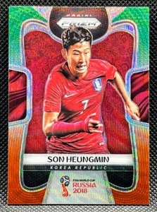 2018 Panini Prizm World Cup = Son Heung Min = Green & Orange Wave #187 Korea - Bild 1 von 6