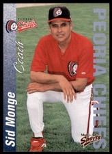 2000 MultiAd Sid Monge Peoria Chiefs #SIMO