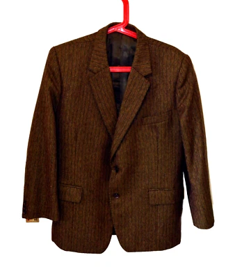 Chaqueta de Caza País Glenhunt & Barney Goodman para Hombre Marrón a Cheque Lana Tweed M Foto 1 de 4