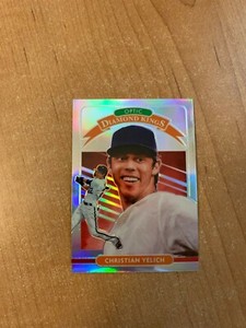 2020 Donruss Optic - Christian Yelich #5 Diamond King Silver Holo Prizm BREWERS