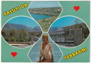TERRASINI - PALERMO - SALUTI DA... - VEDUTINE - PIN UP - VIAGG. -48624- - Picture 1 of 1
