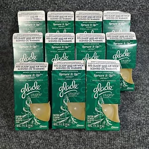 Glade Plugins Refills Spruce It Up Lot Of 11 Christmas Holiday - Picture 1 of 4