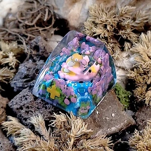 Psyduck keycap, Artisan Keycap, custom keycap, pokemon keycap, Keycap Handmade - Picture 1 of 5