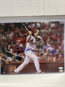 RARE Cardinals, Matt Carpenter, Autographed Signed Photo JSA COA 11x14 - Picture 1 of 4