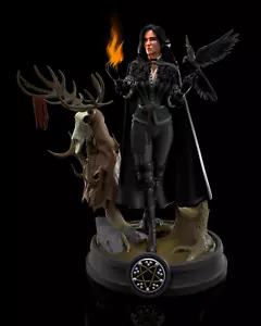 Yennefer - Witcher 3 - Fan Art Figur - 3D Resin Print 110mm / 67mm Bust - Bild 1 von 6