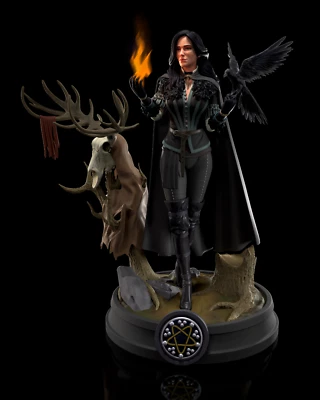 Yennefer - Witcher 3 - Fan Art Figur - 3D Resin Print 110mm / 67mm Bust - Bild 1 von 2