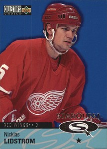 1997-98 (RED WINGS) Collector's Choice Star Quest #SQ5 Nicklas Lidstrom