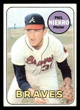 1969 Topps Baseball #355 Phil Niekro EX *d3