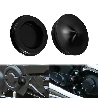 2x Tapa pivotante basculante negra apta para Harley Street Night Rod V-Rod 06-2017 Foto 1 de 4