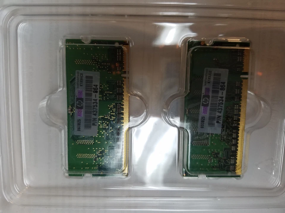 Kit of 2 - HP 437534-864 512MB Memory - New Pull - Image 1 of 1
