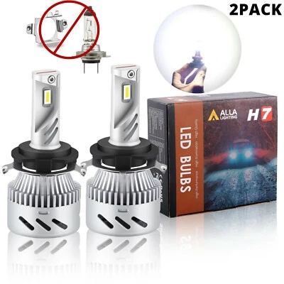 H7 Plug & Play Off-road LED Headlight Bulbs for 2018-2020 VW Tiguan Low Beam,NEW - Image 1 of 4