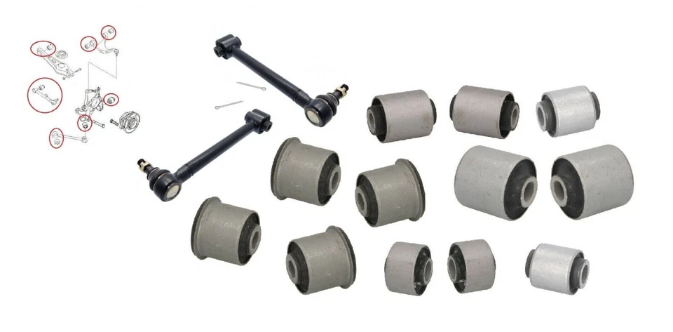 Rear Control Trailing Lateral Arms Bushings For Kia Sorento 2009-2012 XM - Image 1 of 1
