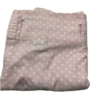Pottery Barn Kids Mini Polka Dot Dottie Bathroom Bath Shower Curtain Pink 72" - Image 1 of 4