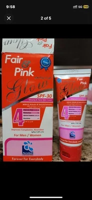 Fair & Pink Glow For Men/Women Glowing cream 30g- Fairness Cream Exp 07/2029 - Image 1 of 4