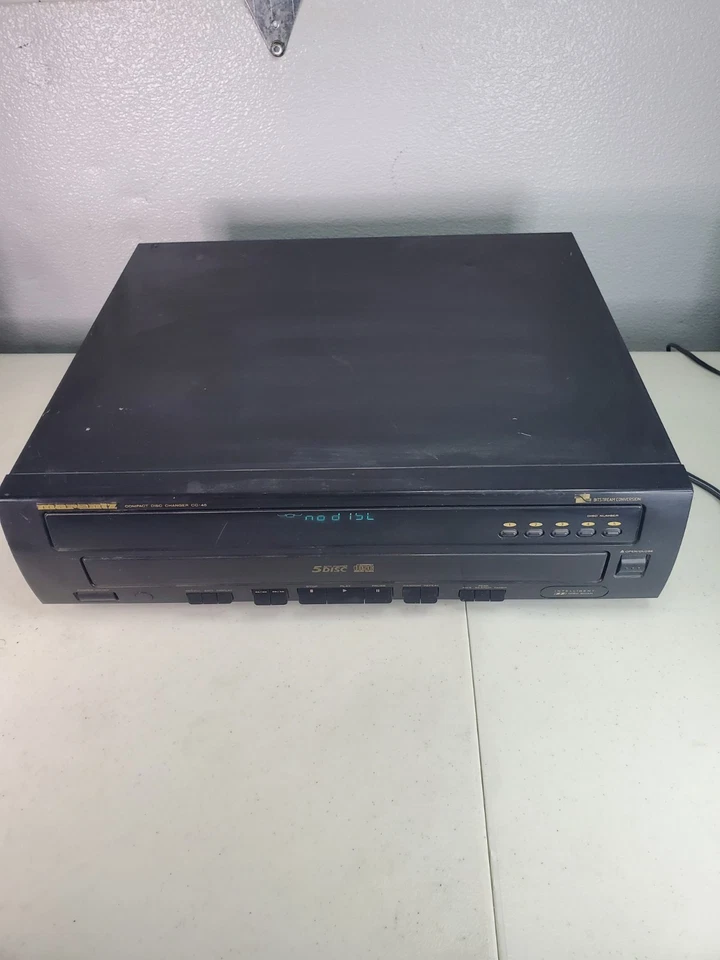 Marantz CC45 5 Disc CD Changer Player NO Remote - Untested Fully - - Image 1 of 4
