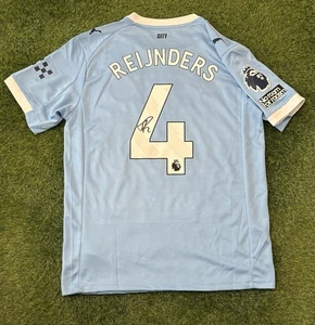 Camiseta Tijjani Reijnders firmada 25/26 Manchester City local - Imagen 1 de 1