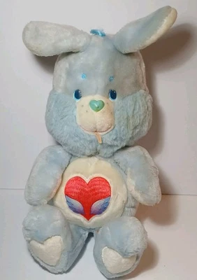 1980s Vintage 1984 Care Bear Cousins Swift Heart Rabbit 1980s CareBear 13" Plush - Image 1 of 4
