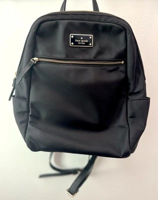 Mini mochila para mujer KATE SPADE de nailon negra Foto 1 de 4