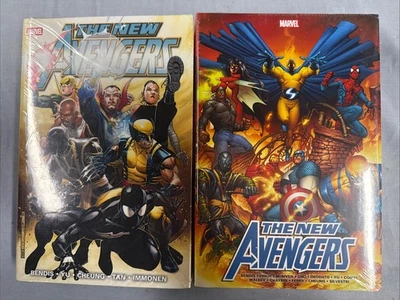 Marvel Comics NUEVO AVENGERS OMNIBUS #1 y 2 DM HC (2025) envío global $250 Foto 1 de 4
