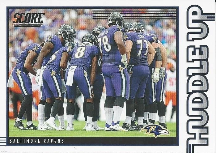 BALTIMORE RAVENS 2020 SCORE HUDDLE UP #HDL-BAL - Image 1 of 1