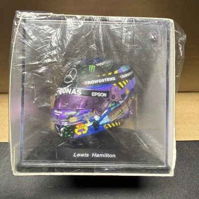 Lewis Hamilton 1/5 Scale Helmet 2021 British GP Winner Spark F1 Replica Helmet  - Image 1 of 4