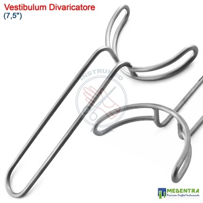 MEDENTRA Dentale Vestibulum Divaricatore Guancia Apri Bocca Labiale Retrattore Chirurgica