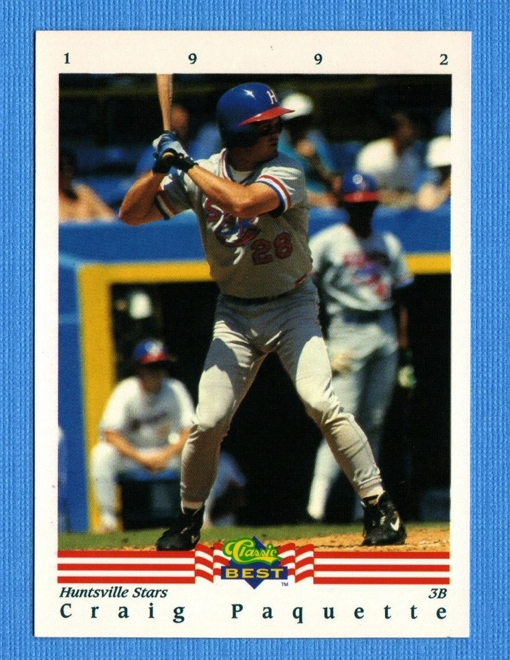 1992 Classic Best #138 Craig Paquette Huntsville Stars - Image 1 of 1